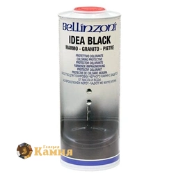 Защита и прокрашивание черного камня Bellinzoni IDEA BLACK
